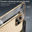 For iPhone 16 Pro Case Compatible with MagSafe Matte PC Frameless Mobile Cover - Gold - 6