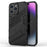 For iPhone 16 Pro Case PC+TPU Shockproof Phone Cover with Kickstand - Black - 1