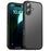 Magic Series for iPhone 16 Plus Case Translucent Matte TPU + PC Phone Cover - Black - 1