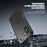 Magic Series for iPhone 16 Plus Case Translucent Matte TPU + PC Phone Cover - Black - 3