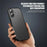Magic Series for iPhone 16 Plus Case Translucent Matte TPU + PC Phone Cover - Black - 5