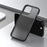 Magic Series for iPhone 16 Pro Max Case Translucent Matte TPU + PC Phone Cover - Black - 2