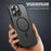 For iPhone 16 Pro Max Case Matte PC+TPU Phone Cover Compatible with MagSafe - Black - 5