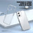 Aurora Series For iPhone 16 Case TPU+PC Crystal Clear Back Cover - Transparent - 2