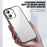 Aurora Series For iPhone 16 Case TPU+PC Crystal Clear Back Cover - Transparent - 4
