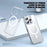 Aurora Series For iPhone 16 Pro Max Case Compatible with MagSafe TPU+PC Crystal Clear Back Cover - Transparent - 2