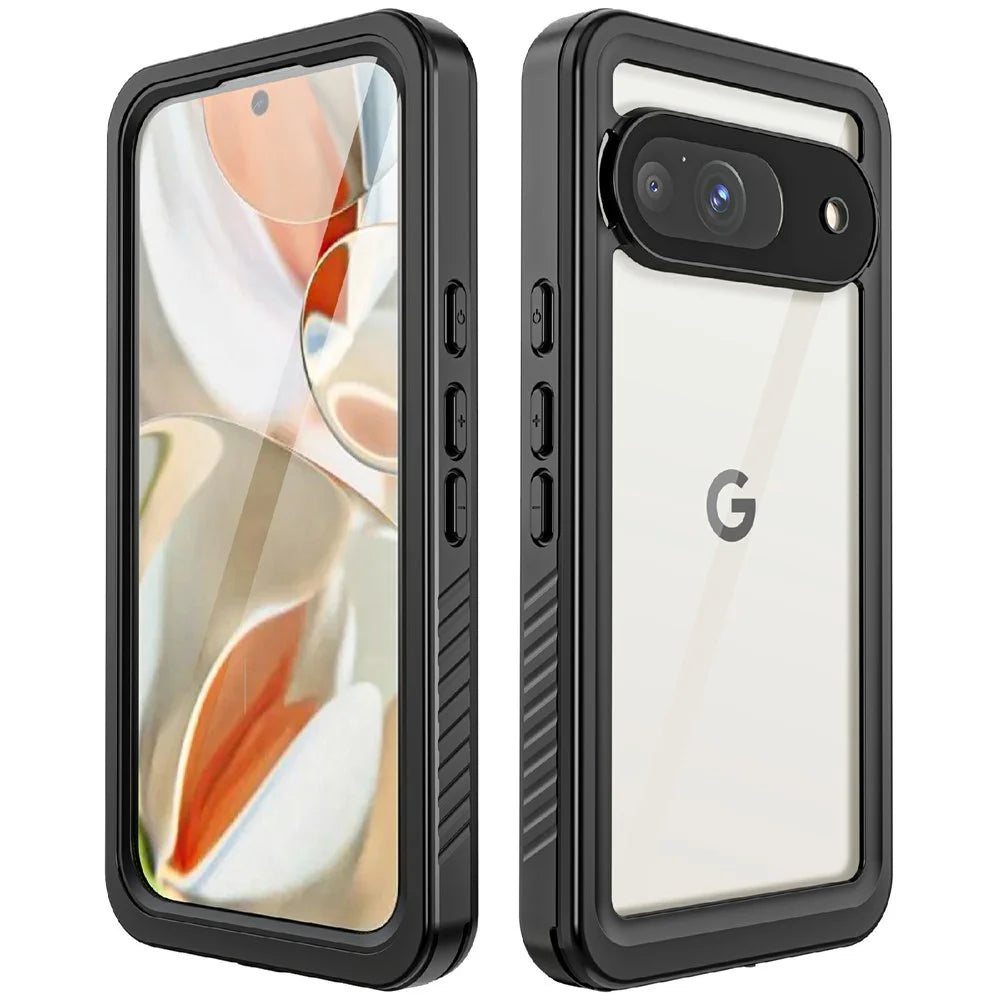 REDPEPPER FS Series For Google Pixel 9 Case IP68 Waterproof Clear Back Panel Phone Cover - 1