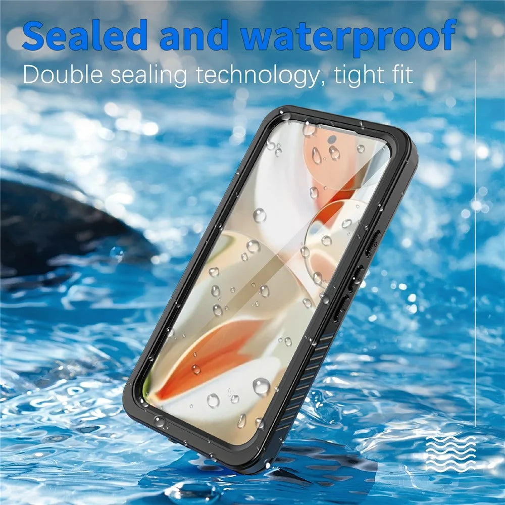 REDPEPPER FS Series For Google Pixel 9 Case IP68 Waterproof Clear Back Panel Phone Cover - 6