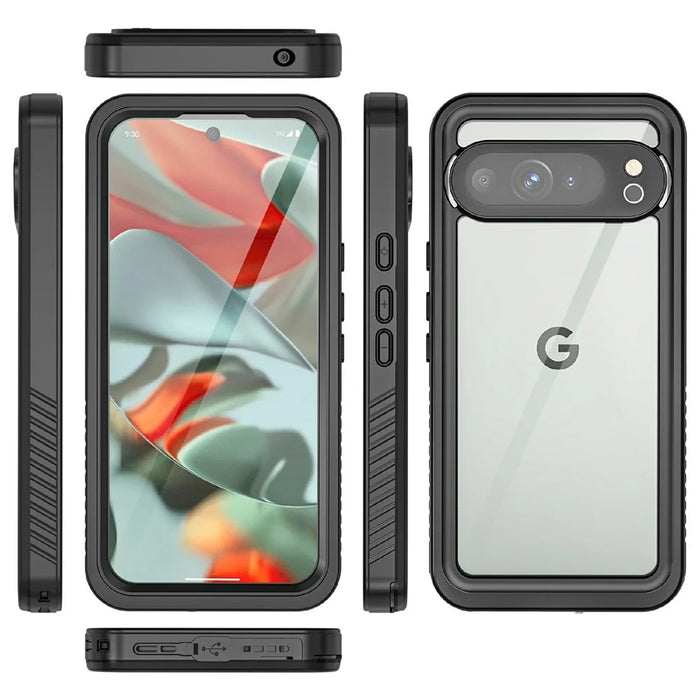 REDPEPPER FS Series For Google Pixel 9 Pro XL Case IP68 Waterproof Clear Back Panel Phone Cover - 2