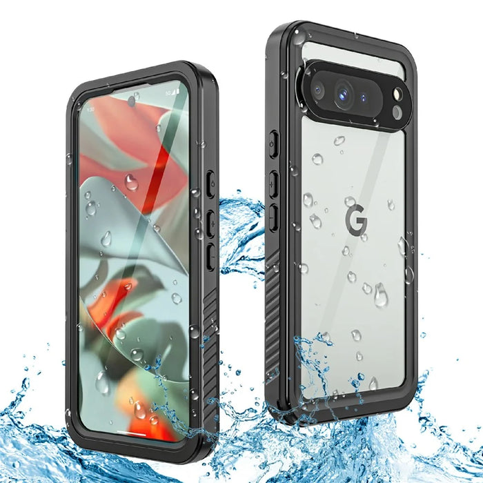 REDPEPPER FS Series For Google Pixel 9 Pro XL Case IP68 Waterproof Clear Back Panel Phone Cover - 3