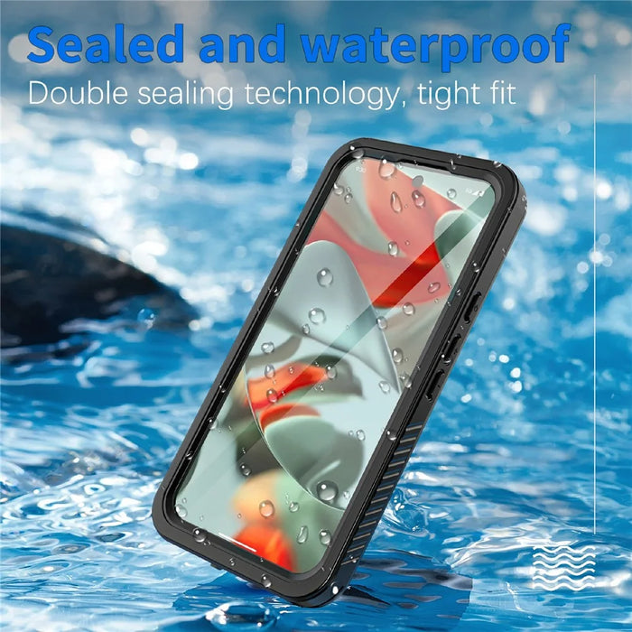 REDPEPPER FS Series For Google Pixel 9 Pro XL Case IP68 Waterproof Clear Back Panel Phone Cover - 6