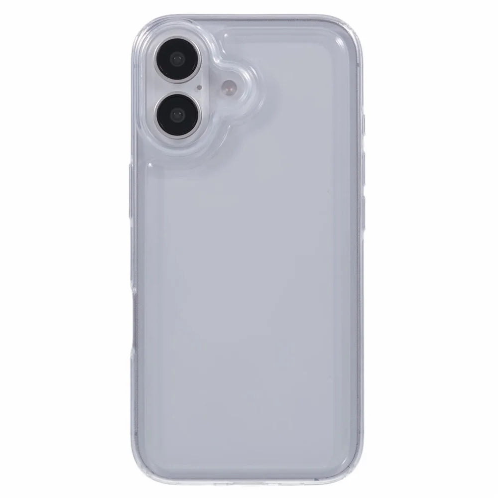 For iPhone 16 Plus Case Reinforced Corners TPU Clear Phone Cover - 3