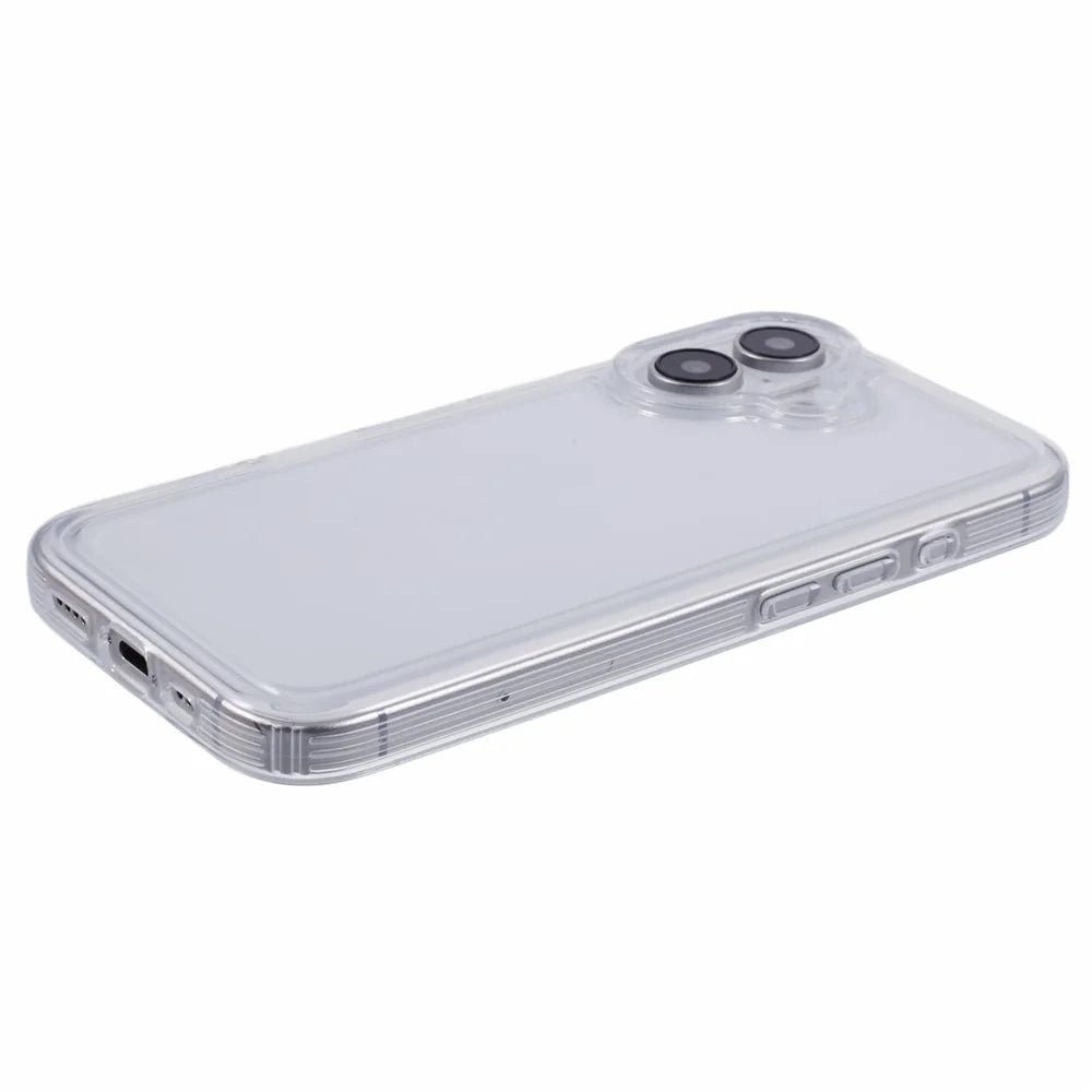 For iPhone 16 Plus Case Reinforced Corners TPU Clear Phone Cover - 4