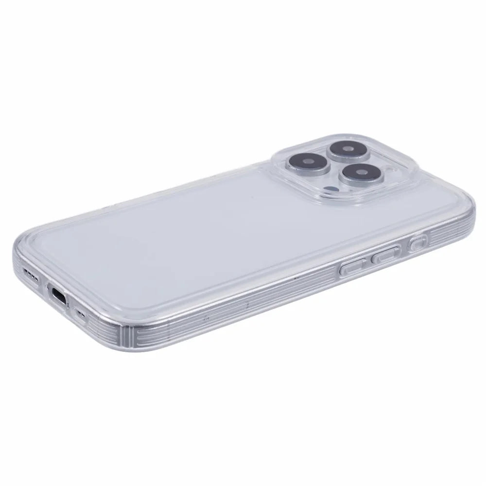 For iPhone 16 Pro Max Case Reinforced Corners TPU Clear Phone Cover - 4