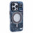 YOUNGKIT Technology Series for iPhone 16 Pro Case Compatible with MagSafe Kickstand IMD PC+TPU Phone Cover - Grey - 1