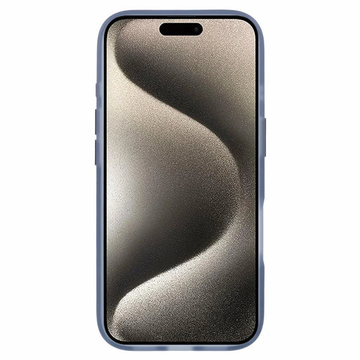 YOUNGKIT Technology Series for iPhone 16 Pro Case Compatible with MagSafe Kickstand IMD PC+TPU Phone Cover - Grey - 2