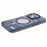 YOUNGKIT Technology Series for iPhone 16 Pro Case Compatible with MagSafe Kickstand IMD PC+TPU Phone Cover - Grey - 7