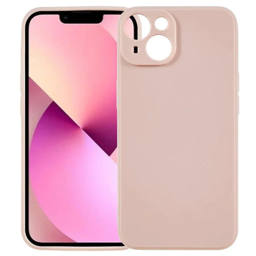 KALEBOL KLB-TPU003 For iPhone 13 Case Anti-Scratch Solid Color TPU Phone Cover - Pink - 2