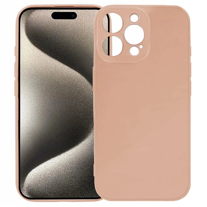 KALEBOL KLB-TPU003 For iPhone 14 Pro Case Anti-Scratch Solid Color TPU Phone Cover - Pink - 2