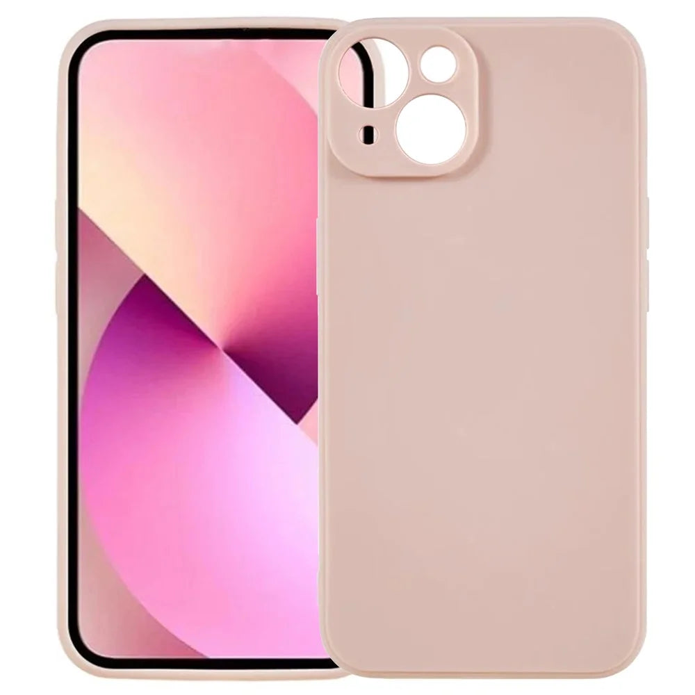 KALEBOL KLB-TPU003 For iPhone 15 Case Anti-Scratch Solid Color TPU Phone Cover - Pink - 2