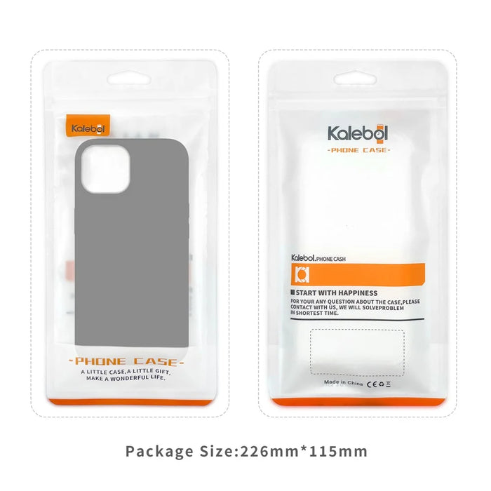 KALEBOL KLB-YTGJ001 For iPhone 16 Pro Max Case Solid Color Liquid Silicone+PC Phone Cover - Black - 7