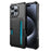 For iPhone 16 Pro Case Card Slot Leather+TPU Defender Phone Cover - 1