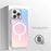 For iPhone 16 Pro Case Compatible with MagSafe Laser Gradient Effect TPU+PC Phone Cover - 6