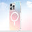 For iPhone 14 Pro Case Compatible with MagSafe Laser Gradient Effect TPU+PC Phone Cover - 2