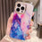 For iPhone 15 Pro Case IMD Marble Shell Pattern TPU+PC Phone Cover - Style 8 - 1