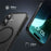 For iPhone 16 Case Matte PC+TPU Phone Cover Compatible with MagSafe - Black - 5