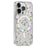 For iPhone 16 Pro Max Case Flower Series TPU+PC Phone Cover Compatible with MagSafe - Transparent - 1