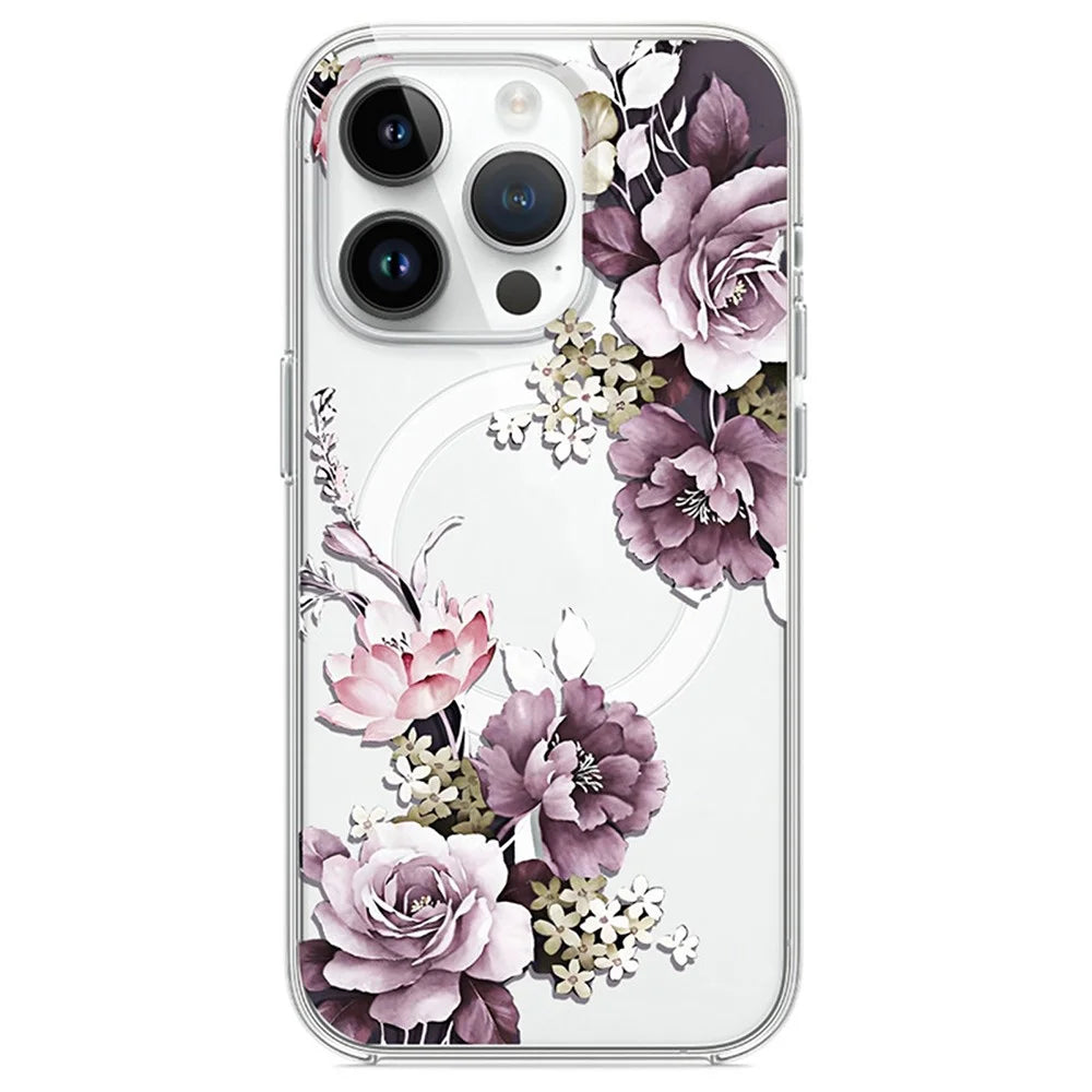 For iPhone 16 Pro Case TPU+PC Phone Cover Compatible with MagSafe - 3