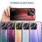 For iPhone 16 Pro Max Case Anti-Scratch Tempered Glass + PC+TPU Phone Cover - Gradient Red Black - 5