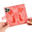 For iPhone 16 Pro Max Case Heart Cat Folding Stand PU Leather Phone Cover - Pink - 5