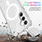 For Samsung Galaxy S24 FE Magnetic Case TPU+Acrylic Clear Back Phone Cover - Transparent - 2