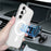 For Samsung Galaxy S24 FE Magnetic Case TPU+Acrylic Clear Back Phone Cover - Transparent - 5