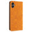 For Samsung Galaxy A06 4G Case Imprinted Flower Wallet Stand Leather Phone Cover - Yellow - 6