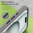 For iPhone 16 Plus Case Compatible with MagSafe TPU + PC Slim Matte Translucent Phone Cover - Black - 7