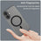 For iPhone 16 Case Compatible with MagSafe TPU + PC Slim Matte Translucent Phone Cover - Black - 5
