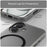 For iPhone 16 Case Compatible with MagSafe TPU + PC Slim Matte Translucent Phone Cover - Black - 6