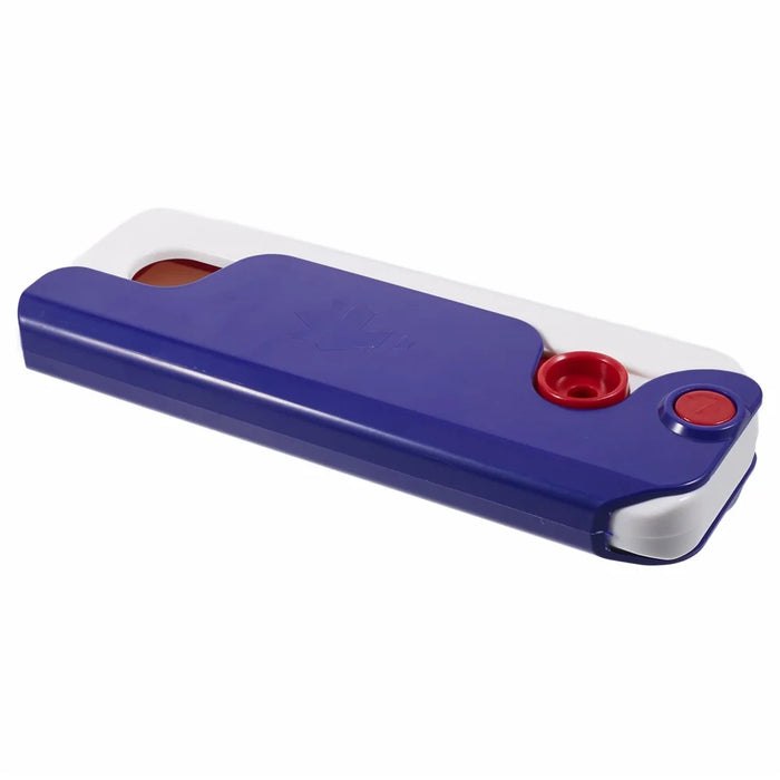 Universal Phone Case Giant Carrot Knife ABS Phone Cover Stress Relieving Toy - Dark Blue+White - 4
