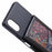 For Sony Xperia 10 VI Phone Case with Galaxy Card Bag Kickstand RFID Blocking - 7