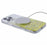 For iPhone 16 Pro Max Case Compatible with MagSafe Sparkle Epoxy TPU+Acrylic Phone Cover - Yellow - 4