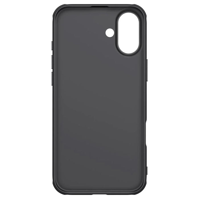 NILLKIN Frosted Shield Pro For iPhone 16 Case Matte PC+TPU Phone Cover - Black - 6