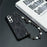 For Samsung Galaxy Z Fold6 5G Case Feather Yarn Leather+PC Phone Cover with Bow Beaded Strap - Black - 3