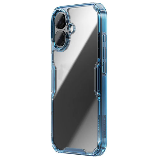 NILLKIN Pro Series for iPhone 16 Case TPU+PC Ultra Clear Phone Case - Blue - 2