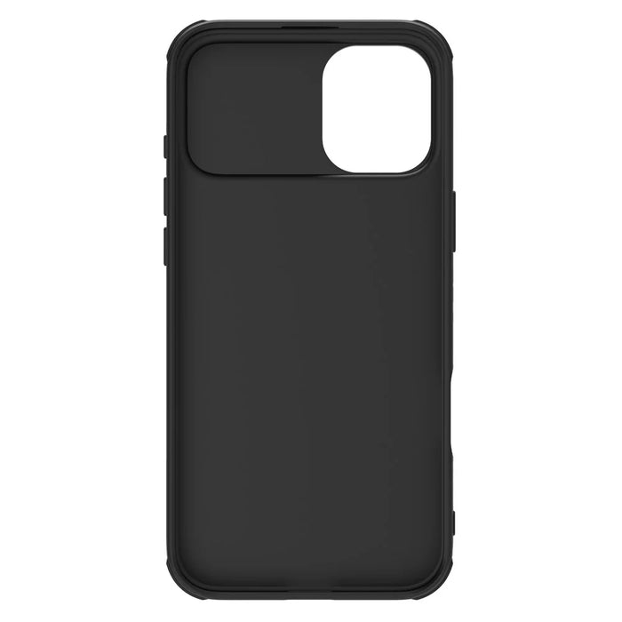 NILLKIN Camshield Pro Series for iPhone 16 Case PC+TPU Slide Camera Lid Phone Cover - Black - 5