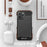 R-JUST Anti-Fall Bumper Case for iPhone 14 Pro Wood + Aluminum Alloy Frame Shockproof Cover Protective Phone Case - 6