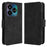 For ZTE nubia V60 Design / Blade V60 Design Leather Case Phone Wallet Cover with Multiple Card Slots - Black - 1