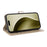 For iPhone 16 Pro Leather Case Butterfly Floral Imprint Wallet Stand Cover - Gold - 3
